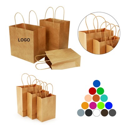 Kraft Paper Shopper Tote Bag