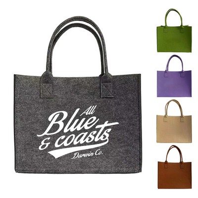 Felt Shopping Tote Bag