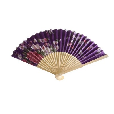 Folding Bamboo Hand Fan