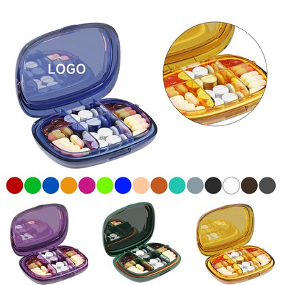 Traveler 6 Compartment Pill Organizer
