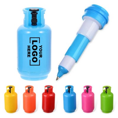 Plastic Gas Tank Retractable Ballpoint Pen
