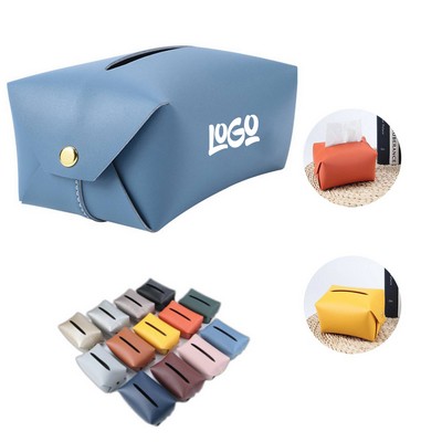 Leather Simple Paper Box