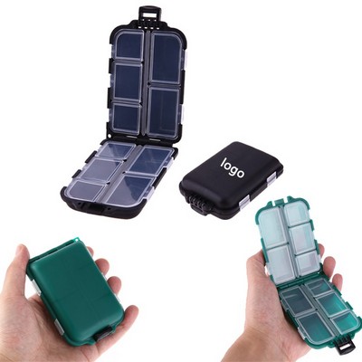 Portable Fishing Tackle & Hook Storage Box