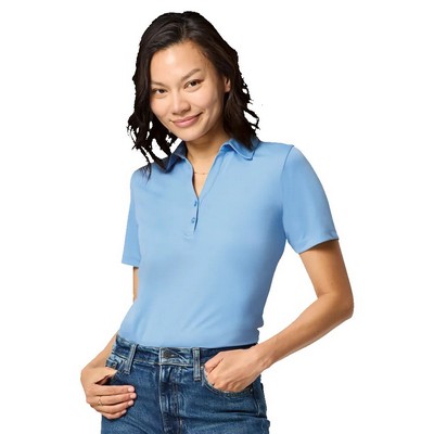 Ladies' S/S Recycled Knit Polo