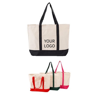 Canvas Shopping Tote