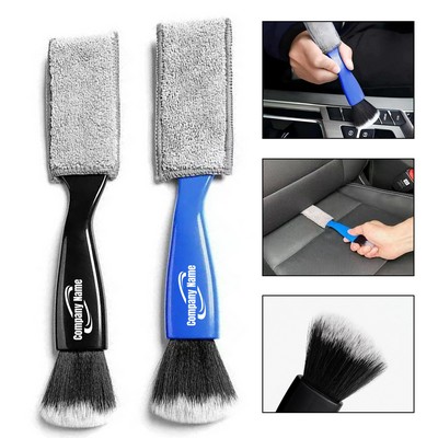 Soft Double-Headed Car Detailing Brush