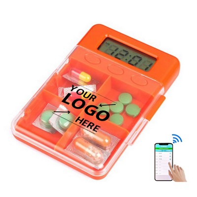 Smart Electronic 4-Compartment Pill Box