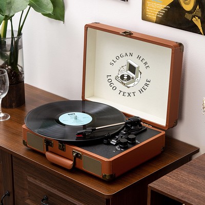 Retro Vinyl Record Player