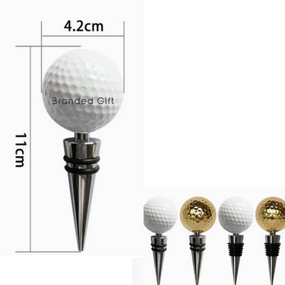 Golf Ball Wine Stoppers