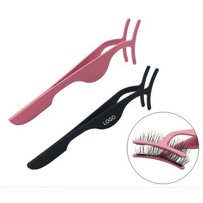 Magnetic Eyelash Curler Stainless Steel Tweezers
