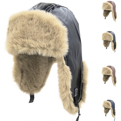 Winter Trapper Hat Windproof Ear Flap Cap
