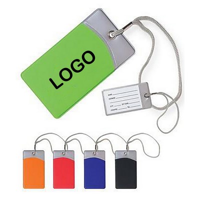 Rectangular Luggage Tags with Lanyard