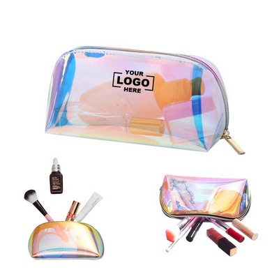 Iridescent Cosmetic Pouch Bag