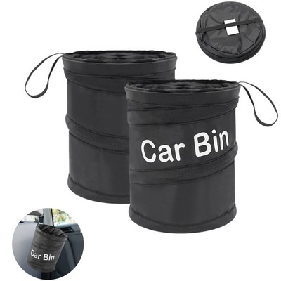 Foldable Oxford Automotive Trash Bin
