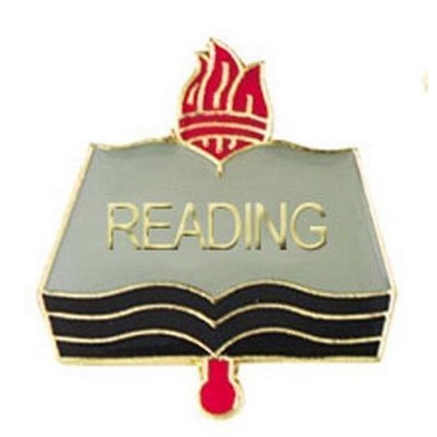Scholastic Pin - Reading