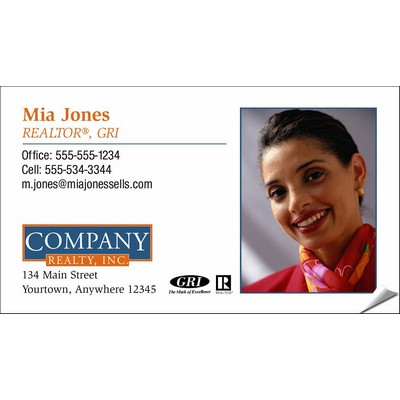 Full Color Business Card Labels (3 1/2"x2")