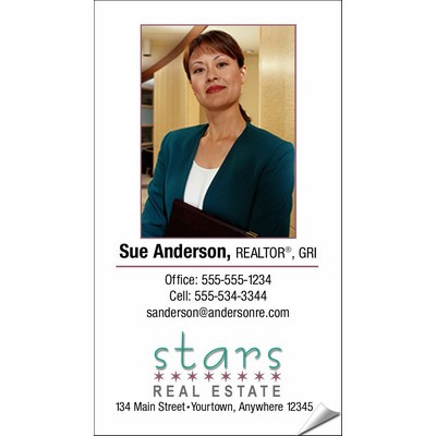 Full Color Business Card Labels (3 1/2"x2")