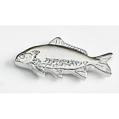 Carp Marken Design Cast Lapel Pin (Up to 1")