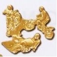 Stock Sports Lapel Pins (Jumping Motorcycles)