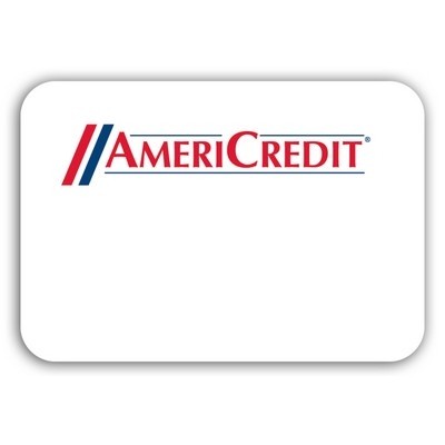 Full Color 50 Mil Name Badge Rectangle Full Color - No Personalization (2"x2.875")