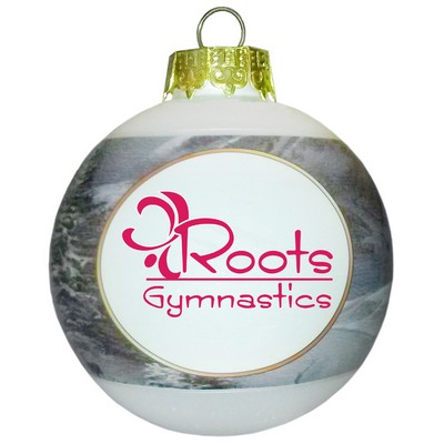 Shrink Band Ornament-Season's Greetings 80mm