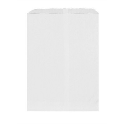 White Kraft Paper Merchandise Bag (8½"x11")