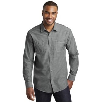 Port Authority® Men's Slub Chambray Shirt