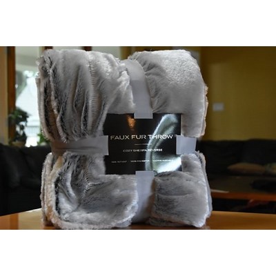Frosted Sherpa Blankets
