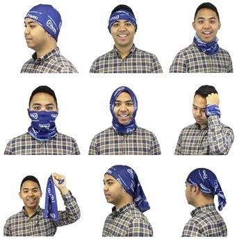 Bammie – Screen Printed Multi-Use Headwear (19.685" x 9.84")