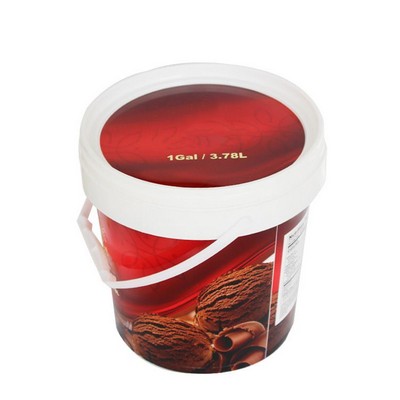 130 Oz. Popcorn Ice Cream Bucket Bucket With Handle