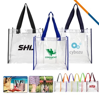 Clear Stadium Tote Bag