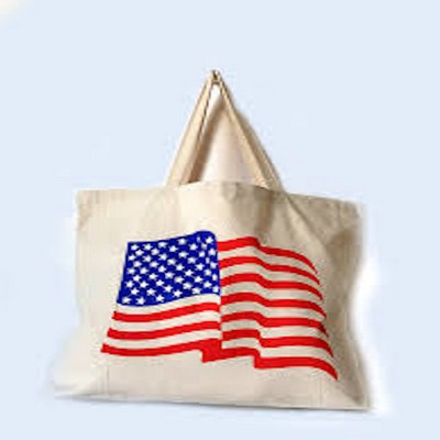 12 oz Cotton Canvas Tote Bag -16" x 15"