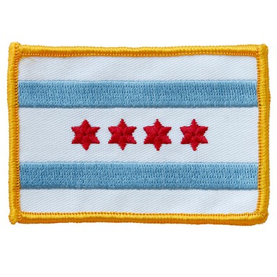 50% Coverage Embroidery Patches-4"