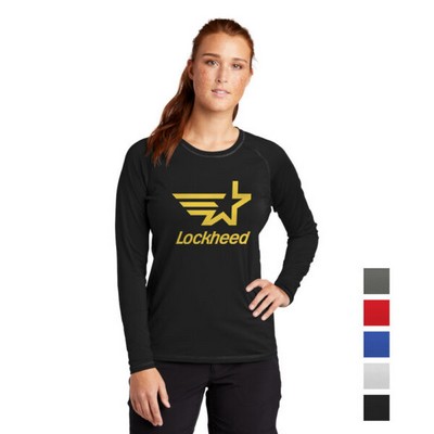 Sport-Tek ® Women's Long Sleeve Rashguard Tee