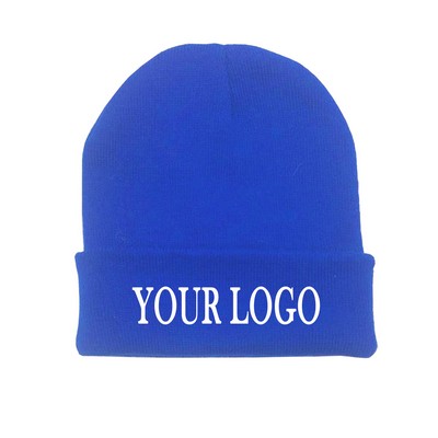 Knit Beanie Cap MOQ 100PCS