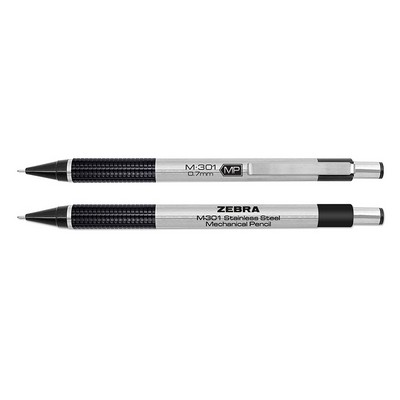 Zebra M-301 Stainless Steel Mechanical Pencil