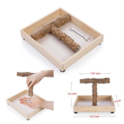 Bird Stand Tabletop Portable Tee Stand