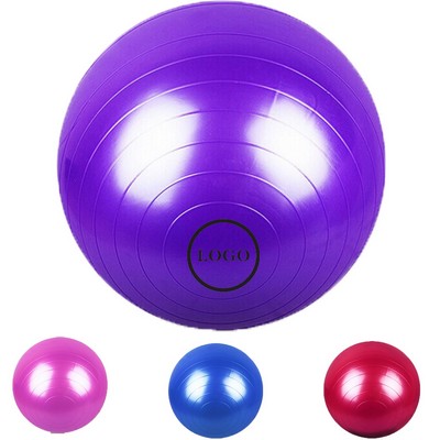 Custom PVC Massage Anti-burst Yoga Ball 25 1/2"Diam