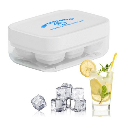 Mini Silicone Ice Cube Mold With Lid