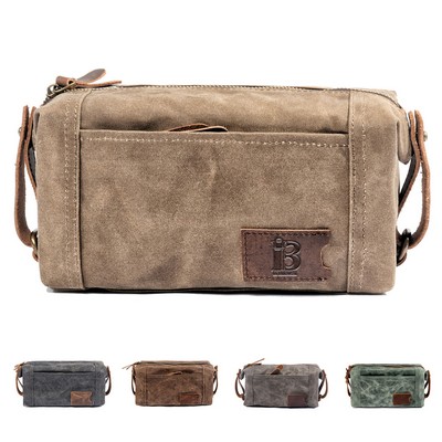 Canvas Toilet Portable Travel Small Bag