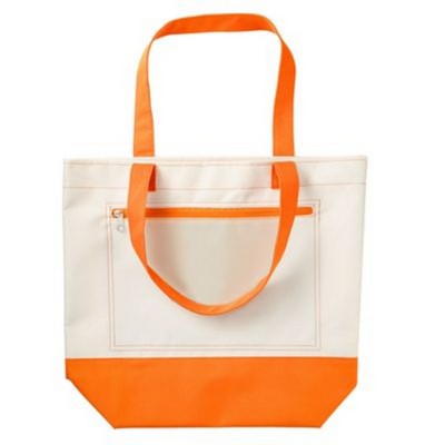 Two-Tone Polyester Tote Bag