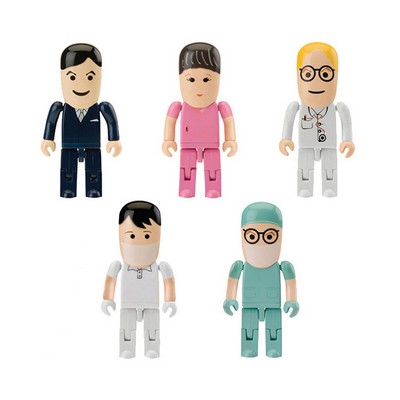 Doctor, Nurse, Surgeon, Medical Personnel Shaped USB Drive 256MB-256GB