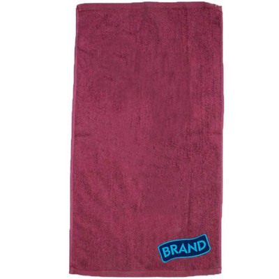 Cotton Velour Beach Towel USA Decorated (16" x 25")