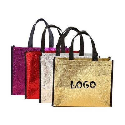 15.8" x 4.8" x 12.6" Laser Laminated Non-Woven Totes