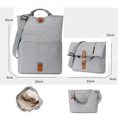 Crossbody Briefcase Business Bag