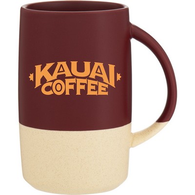 16 oz Dillon Ceramic Mug (Matte Maroon)