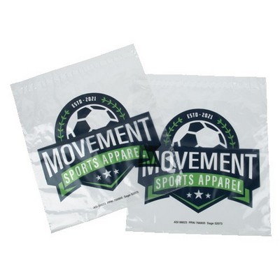 Clear Peel & Seal 1-Sided Plastic Bag (14.25" x 13.5")