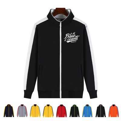 Stand-up Collar Sweatshirt