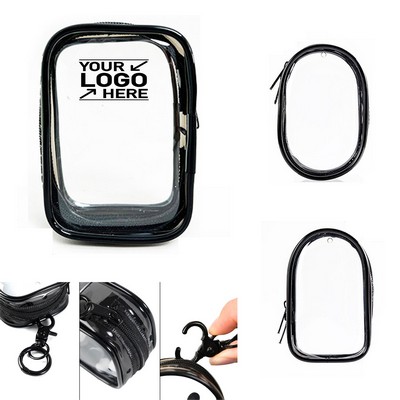 Transparent Key Chain Storage Pouch