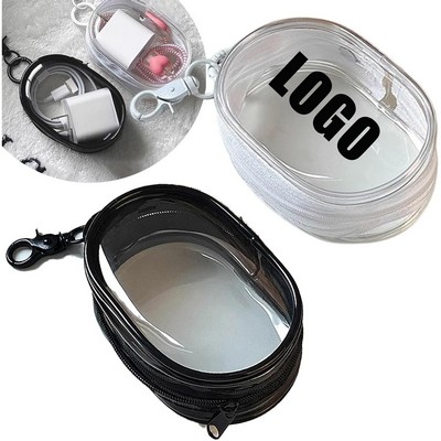 Transparent Waterproof Shell Zipper Box